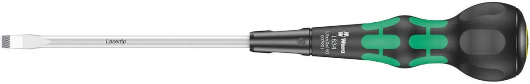 Wera 1834 6mm Schroevendraaier - 1/4" SL - 120mm