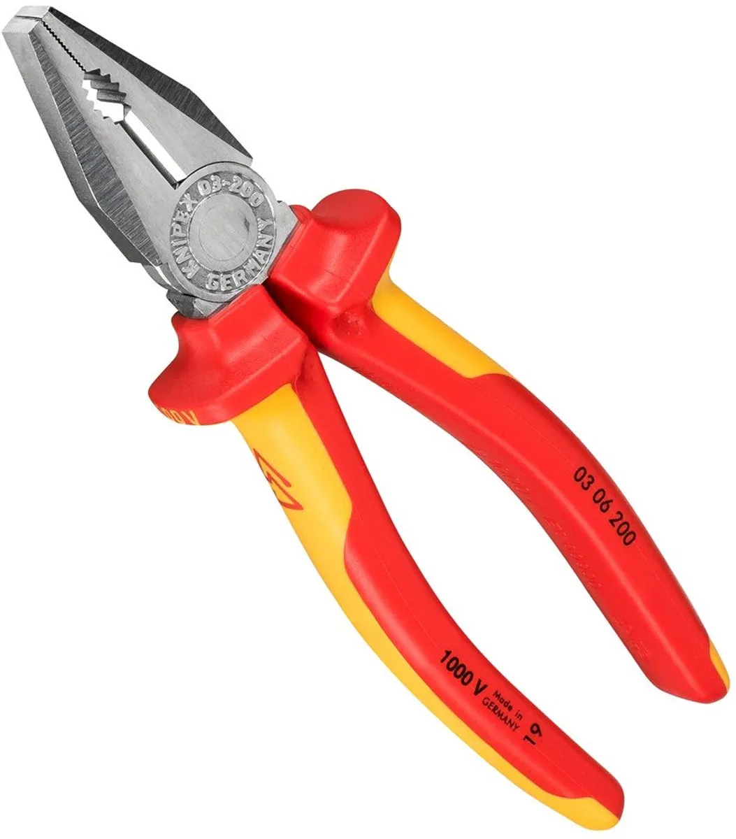 Knipex 0306VDE Combitang 200mm - Verchroomd
