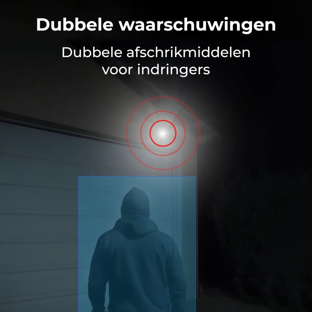 Reolink Trackmix-Wifi 4K Wifi Beveiligingscamera - Automatische zoomtracking - Wit
