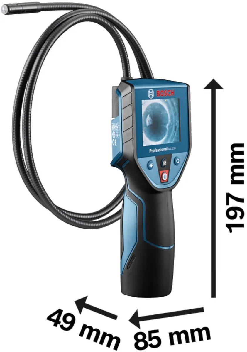 Bosch Professional Inspectiecamera GIC 120 - Blauw - afbeelding 6 van 6
