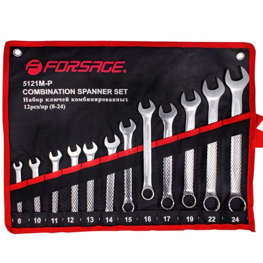 Forsage Ringsleutel Set 12-delig 8-24mm