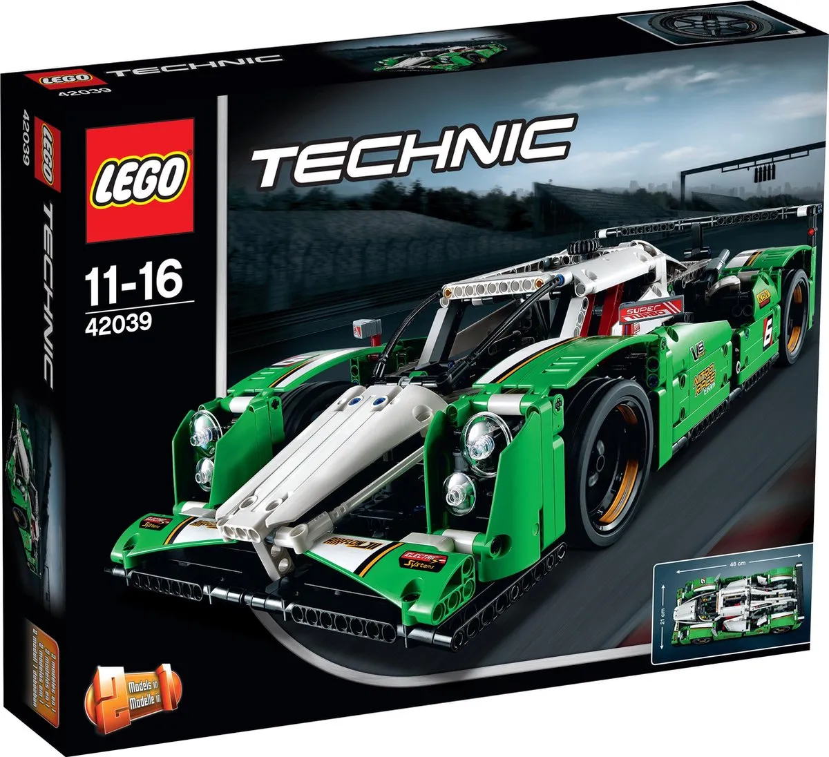 LEGO Technic 24-Uur Racewagen 42039 - 1284 Stukken