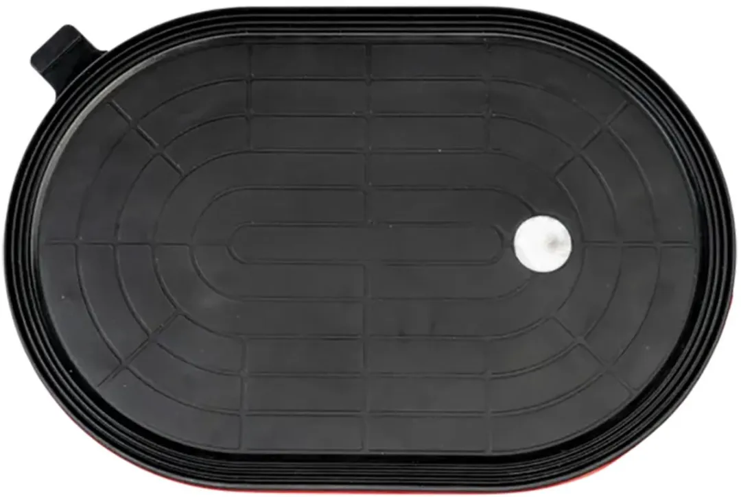 Rubi Ellip SC Tegelzuignap - 1 Stuks - Rood/Zwart