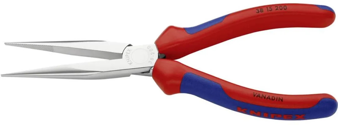 Knipex 3815200 Mechanicatang 200mm - Recht Halfronde Bek
