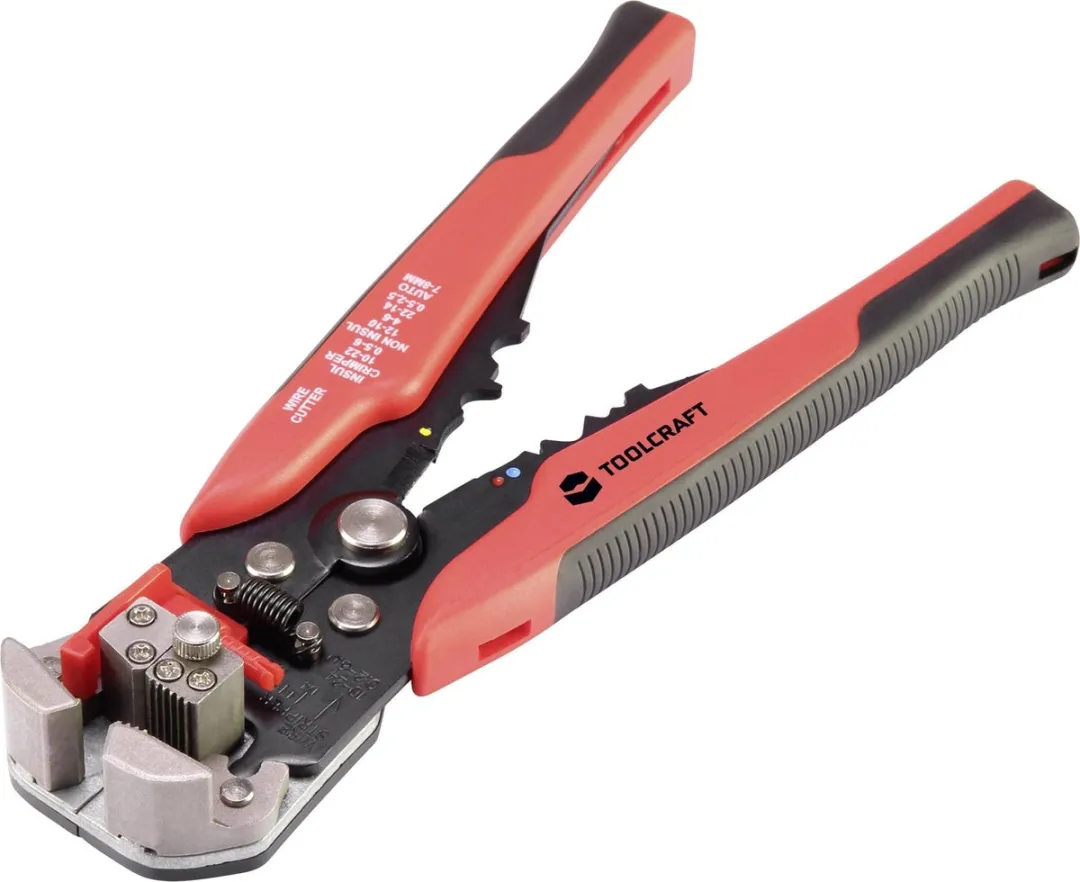 TOOLCRAFT TO-4861944 Automatische Krimp- en Striptang 0.15-6mm²
