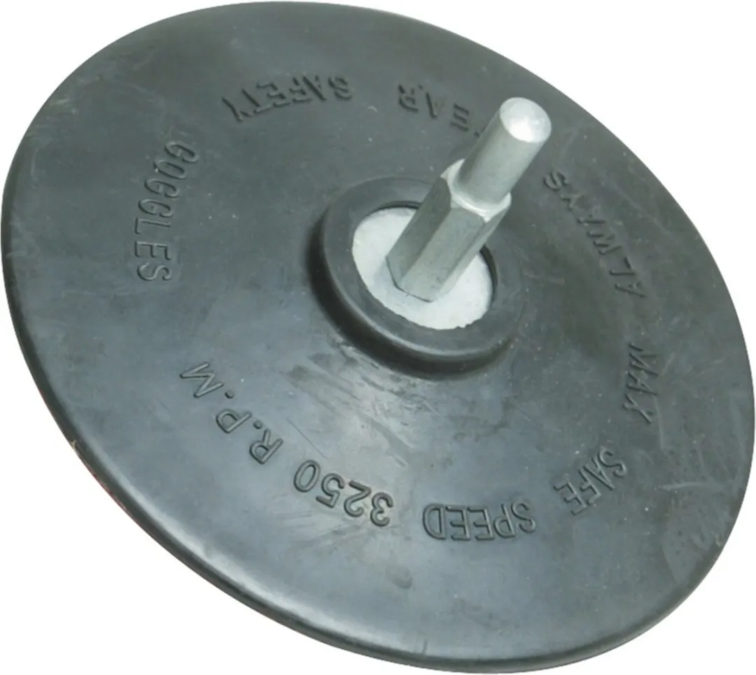 Silverline Klittenband Steunschijf 125mm