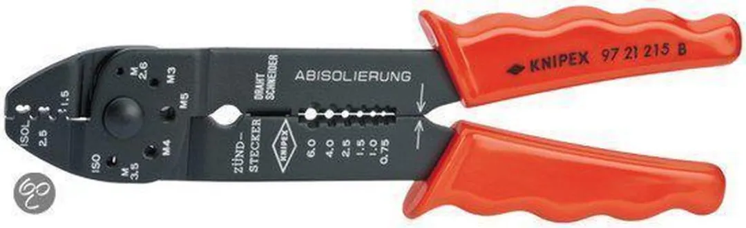 Knipex 97 21 215 B SB Krimptang 215mm - afbeelding 6 van 6