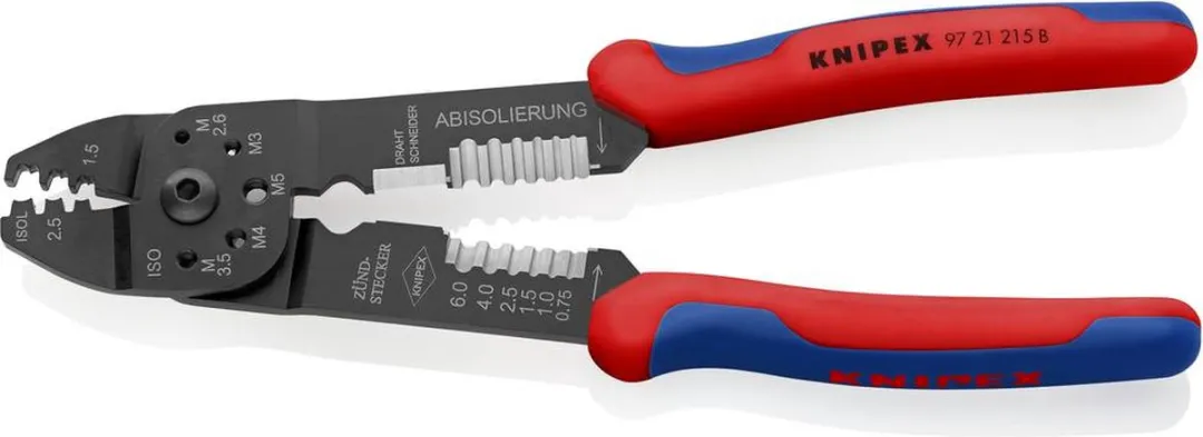 Knipex 97 21 215 B SB Krimptang 215mm