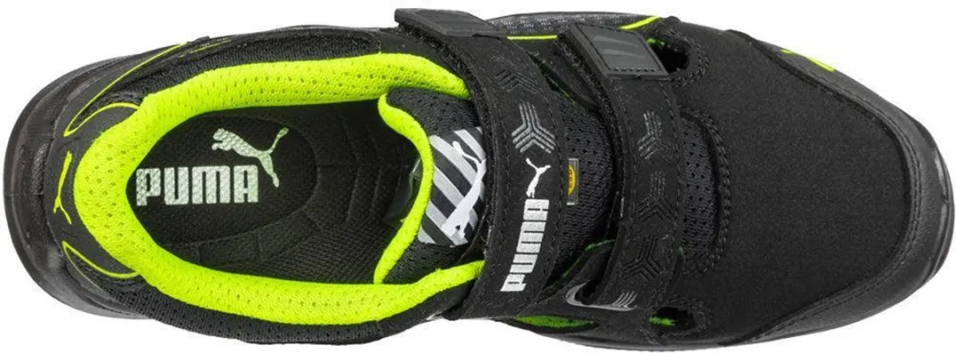 PUMA Safety Neodyme Green Laah S1P - Zwart/Groen 41