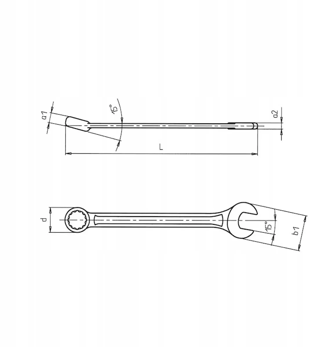 Würth ZEBRA Ringsteeksleutel Kort 27mm DIN 3113A