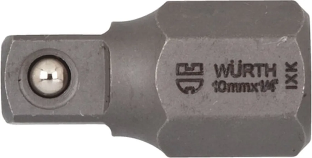 Würth Adapters 10mm x 1/4 inch