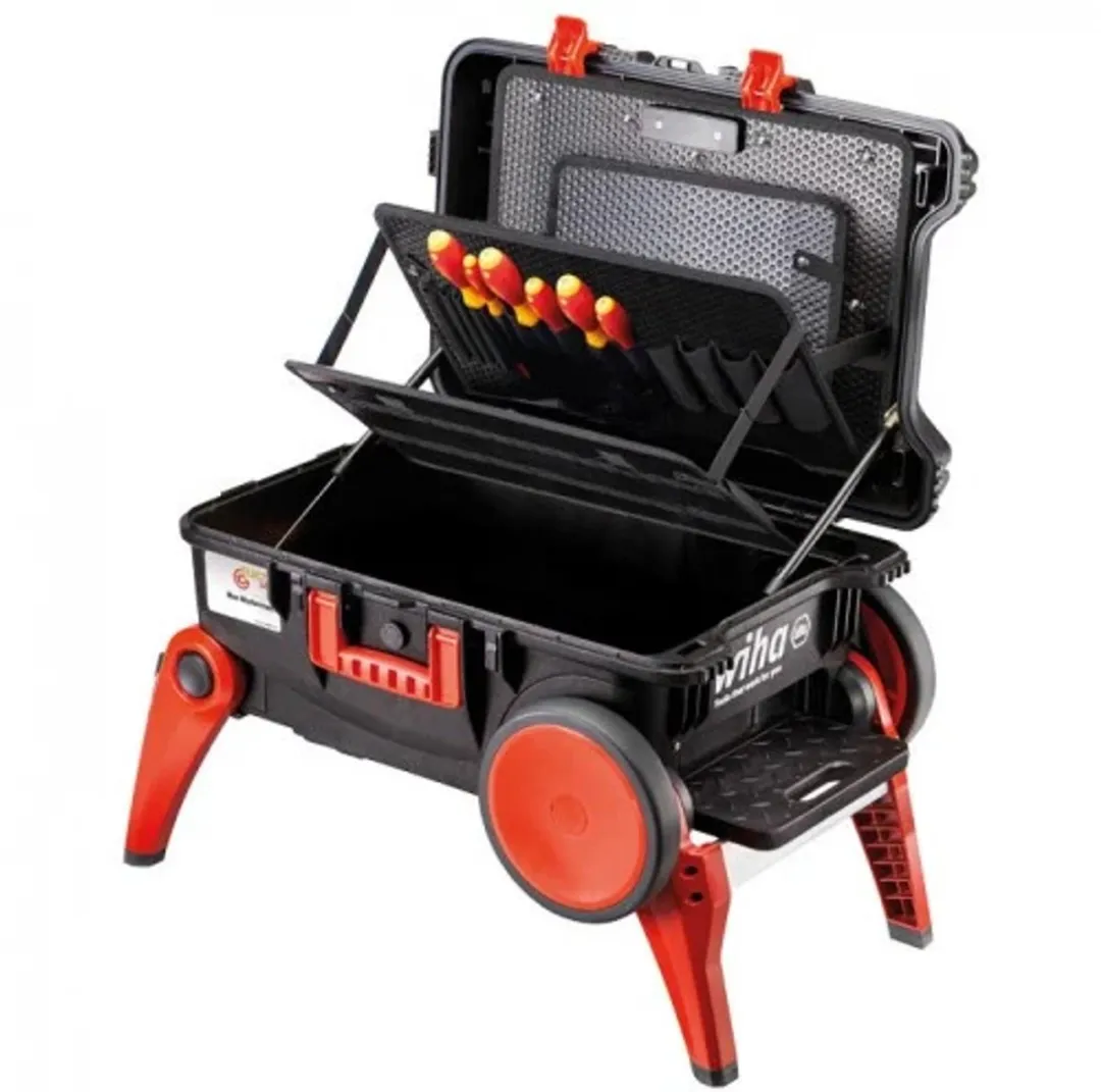 Wiha Gereedschapskoffer XXL III 44129 - Zwart/Rood