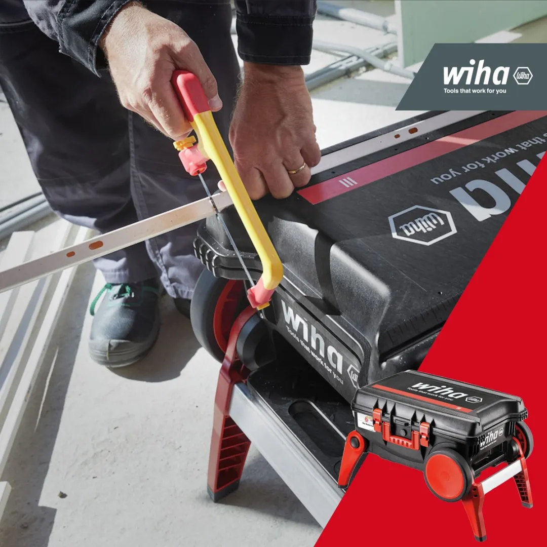 Wiha Gereedschapskoffer XXL III 44129 - Zwart/Rood