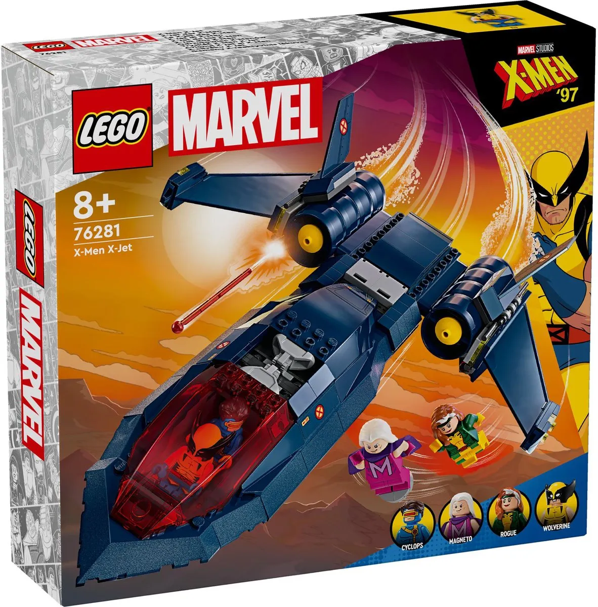 LEGO X-Jet van de X-Men 76281 - 359 Stukken