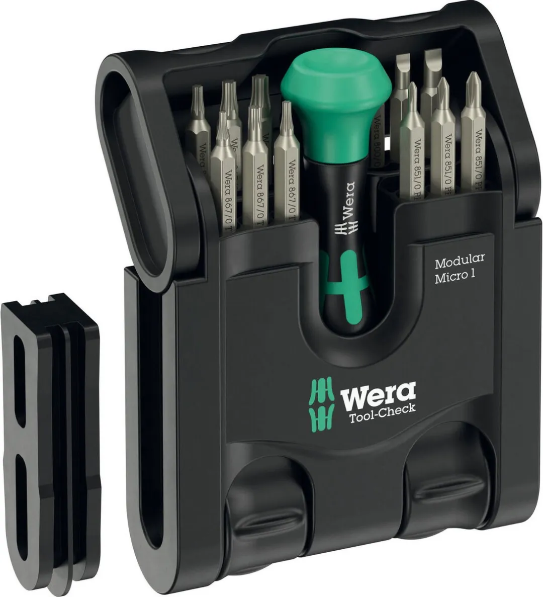 Wera Tool-Check Modular Micro 1 05049002001 Gereedschapsset - 21-delig