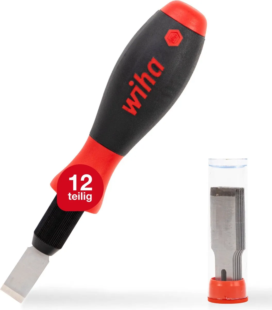 Wiha Universeelschraperset 10-delig Softfinish WH26920