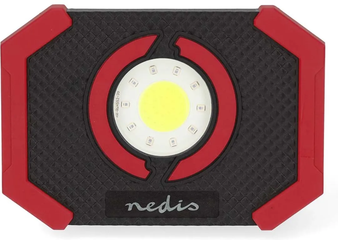 Nedis LWORR10RD Bouwlamp LED Werklamp