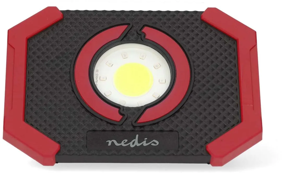 Nedis LWORR10RD Bouwlamp LED Werklamp - 1000 Lumen - Zwart