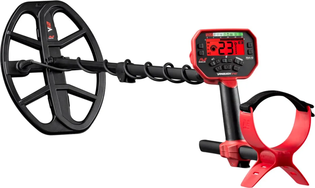 Minelab Vanquish 540 Metaaldetector - Multi-IQ - Rood/Zwart