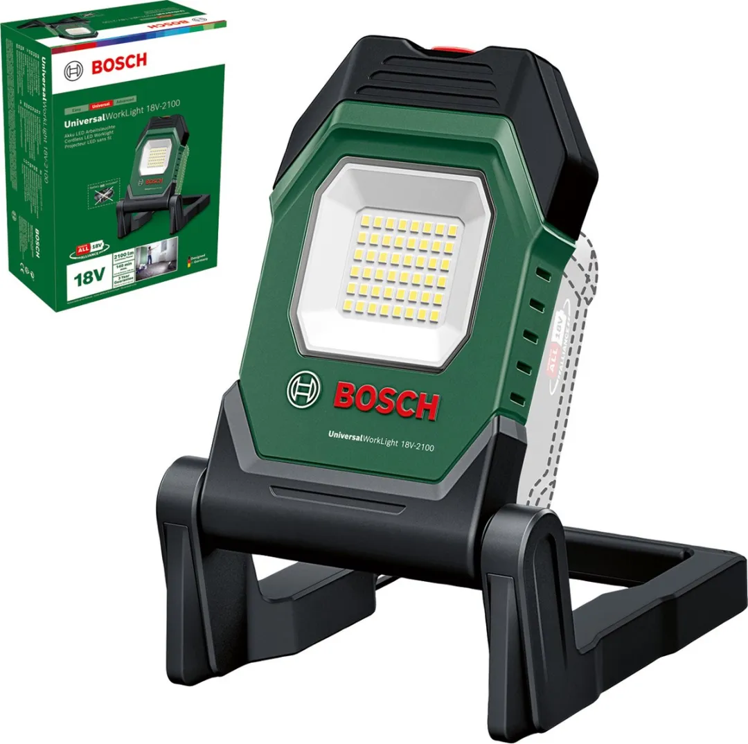 Bosch UniversalWorkLight 18V-2100 LED-accuwerklamp - 5000K