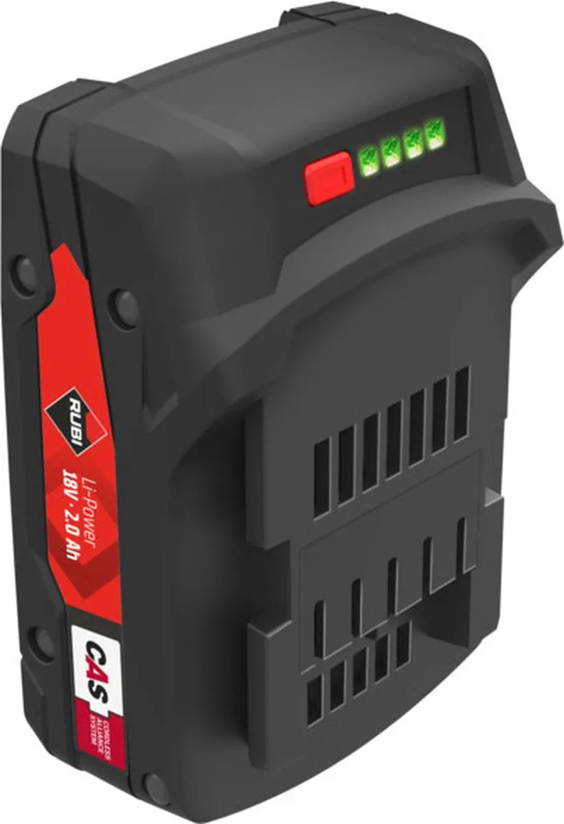 Rubi Accu CAS LIPOWER 18V 2Ah