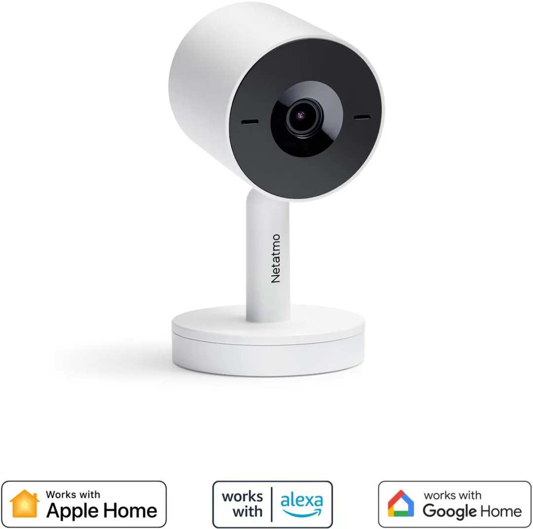 Netatmo Indoor Camera Advance 2K - 2 Stuks - Wit
