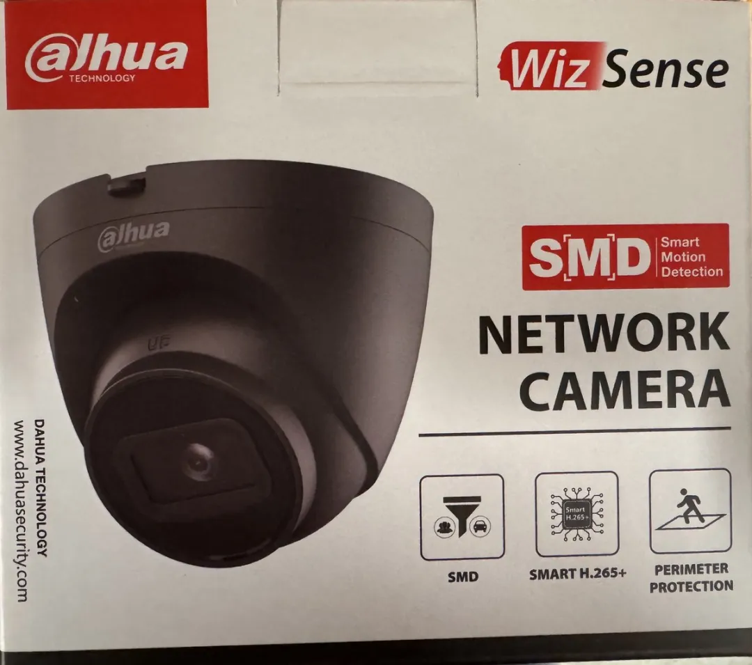 Dahua WizSense IPC-HDW2441T-S IP Camera 4MP - 2,8mm - Zwart