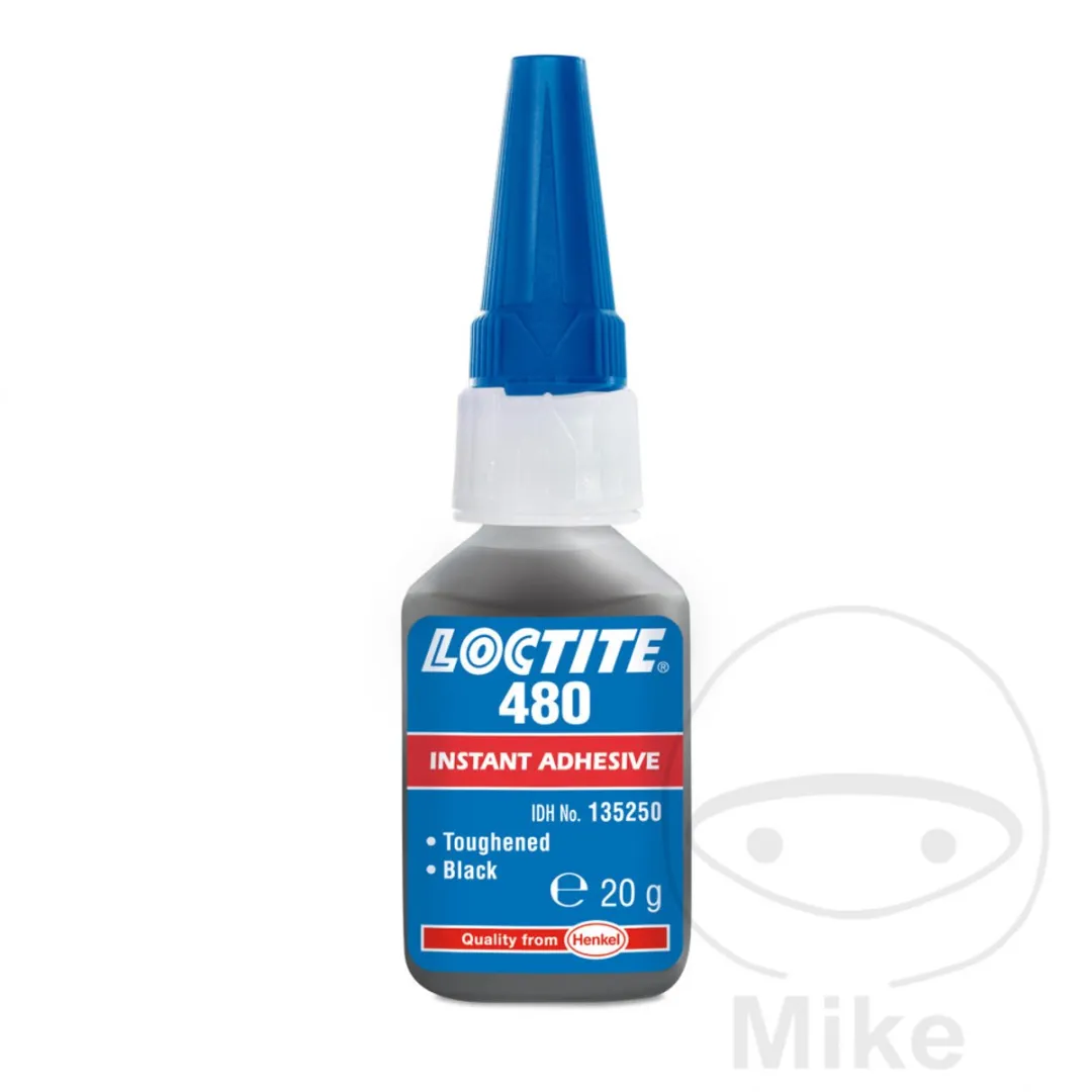 Loctite 480 Serie Superlijm - Zwart 20g