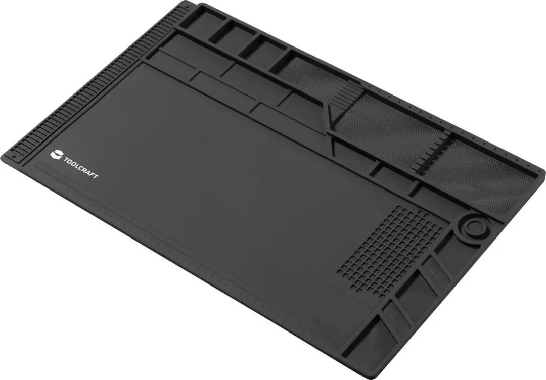 TOOLCRAFT Soldeermat 550x350x11.5mm