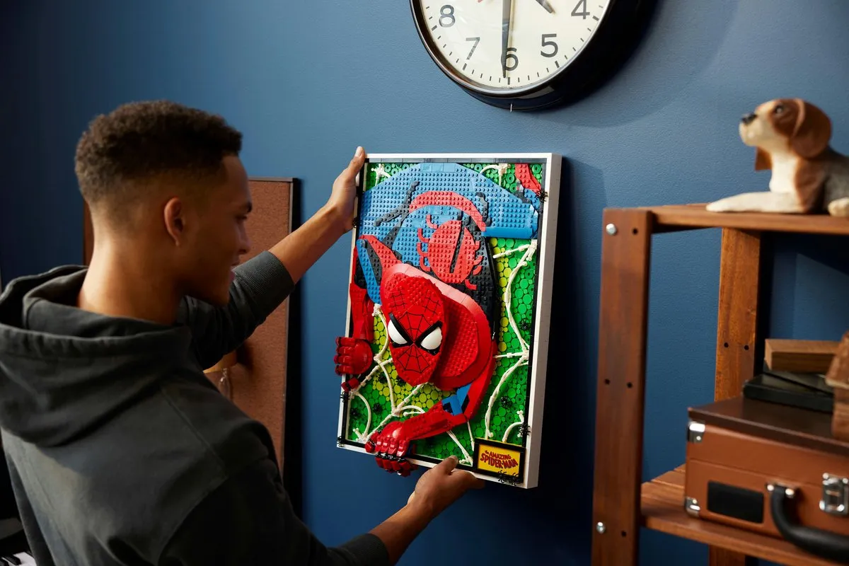 LEGO Art De Geweldige Spider-Man 31209 - 2099 Stukken - Meerkleurig
