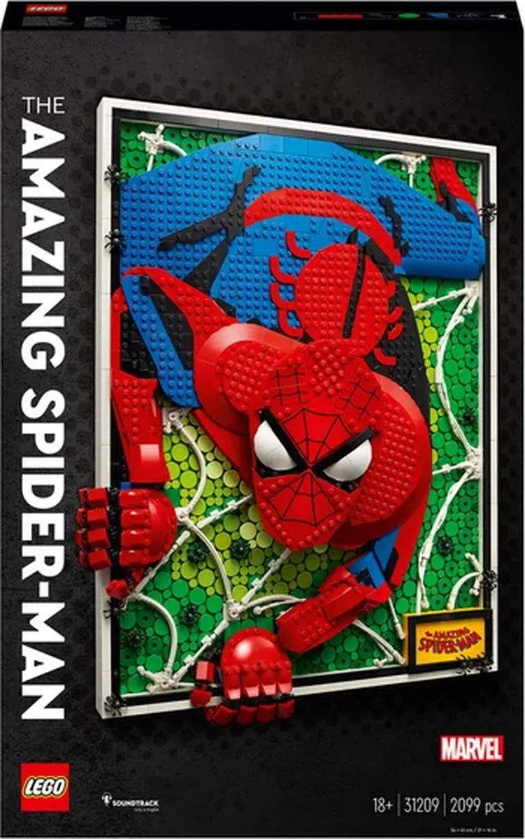 LEGO Art De Geweldige Spider-Man 31209