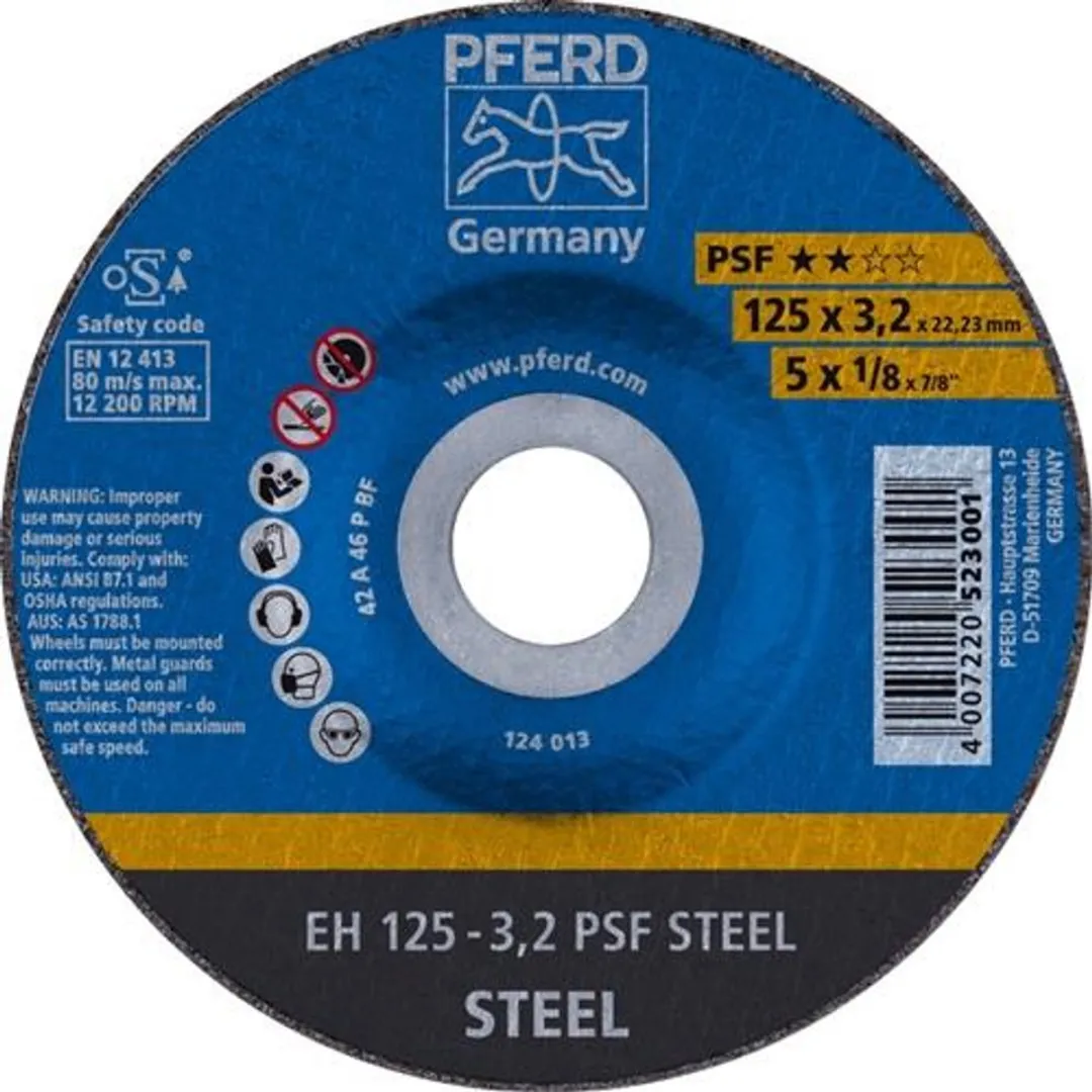 Pferd Snijschijf PSF STAAL D125x3,2mm