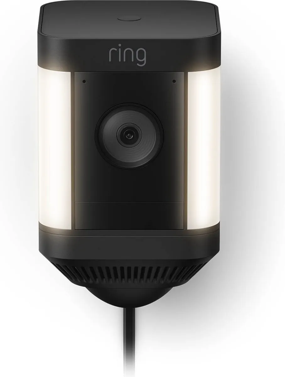 Ring Spotlight Cam Plus 8SH1S2-BEU0 Beveiligingscamera - Zwart