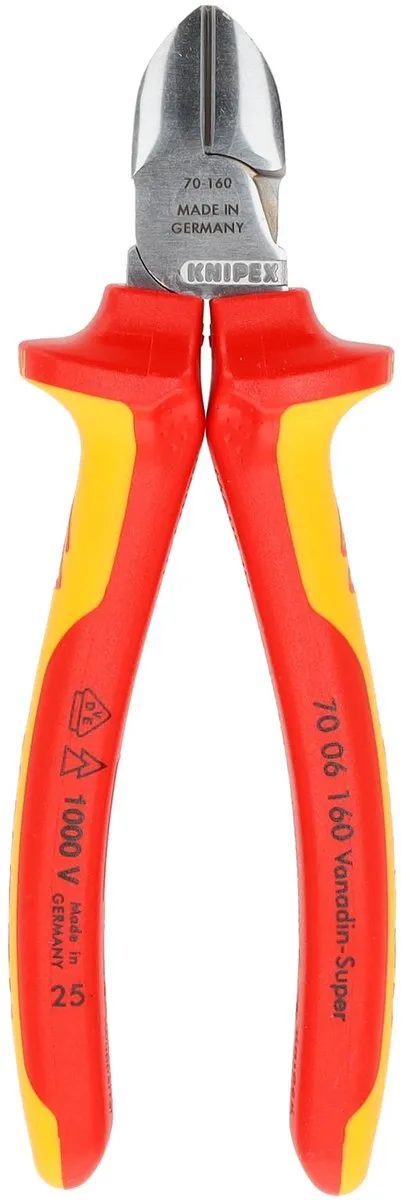 Knipex 7006 Zijsnijtang 160mm - VDE