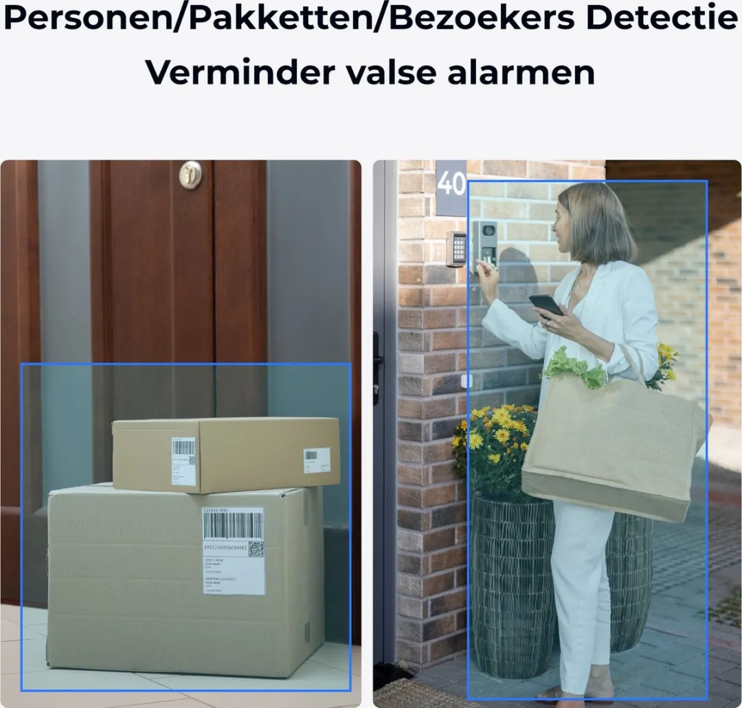 Reolink D340W Videodeurbel 5MP - Zwart/Wit