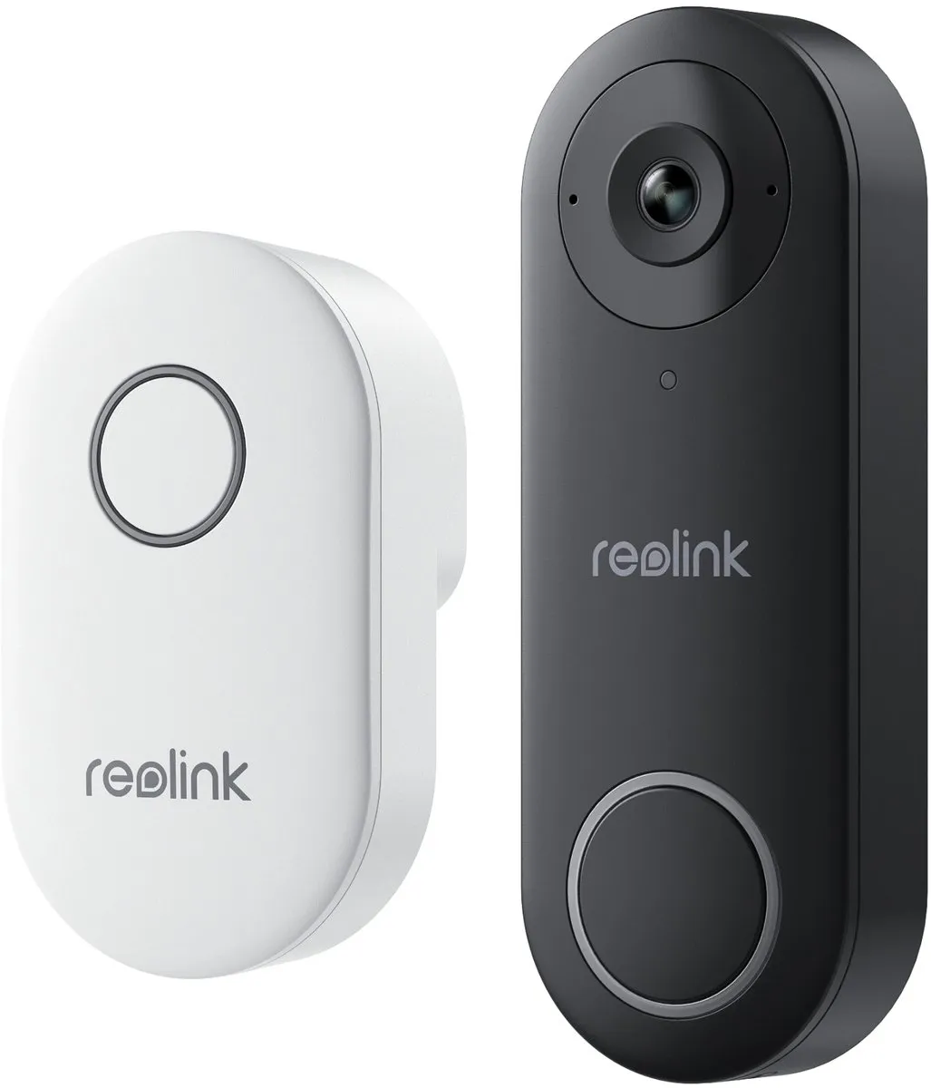 Reolink D340W Videodeurbel 5MP - Zwart/Wit