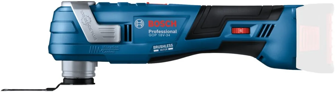 Bosch Professional GOP 18V-34 Accu Multitool - 1 Stuks
