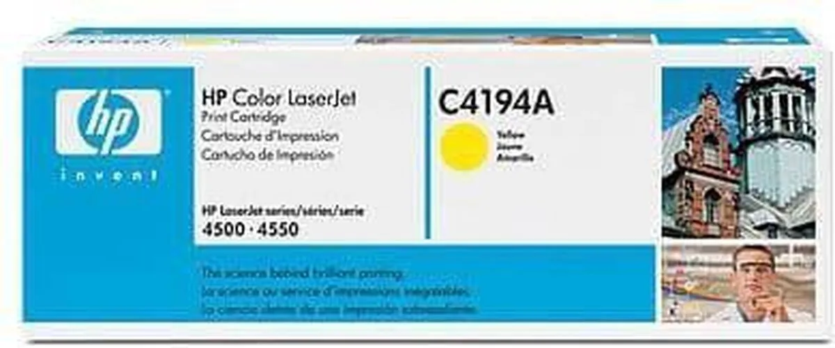 HP C4194A Tonercartridge - Geel - 6000 pagina's