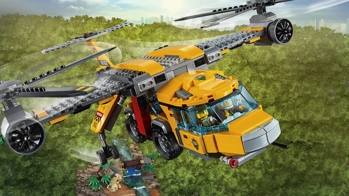 LEGO City Jungle Helikopterdropping 60162 - 1250 Stukken - afbeelding 6 van 6