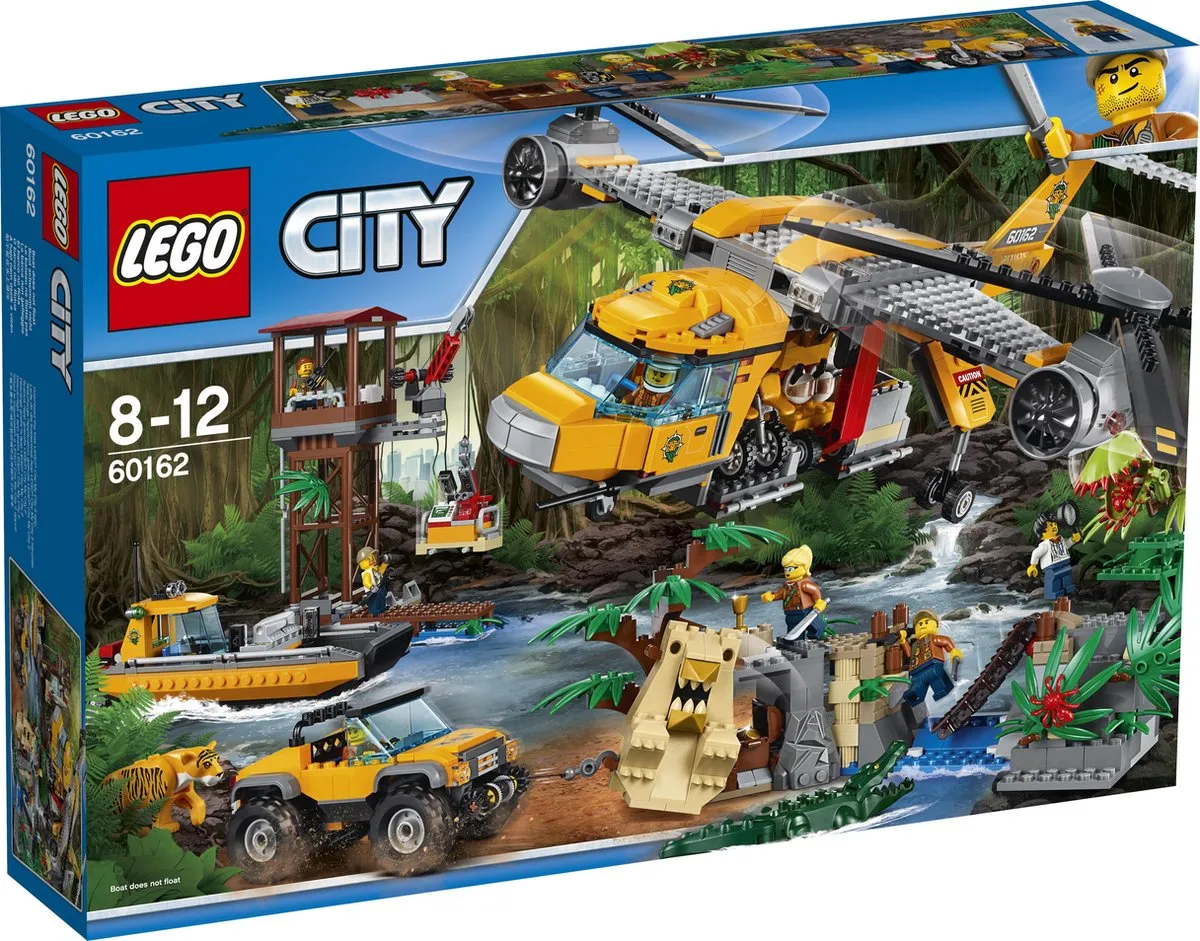 LEGO City Jungle Helikopterdropping 60162