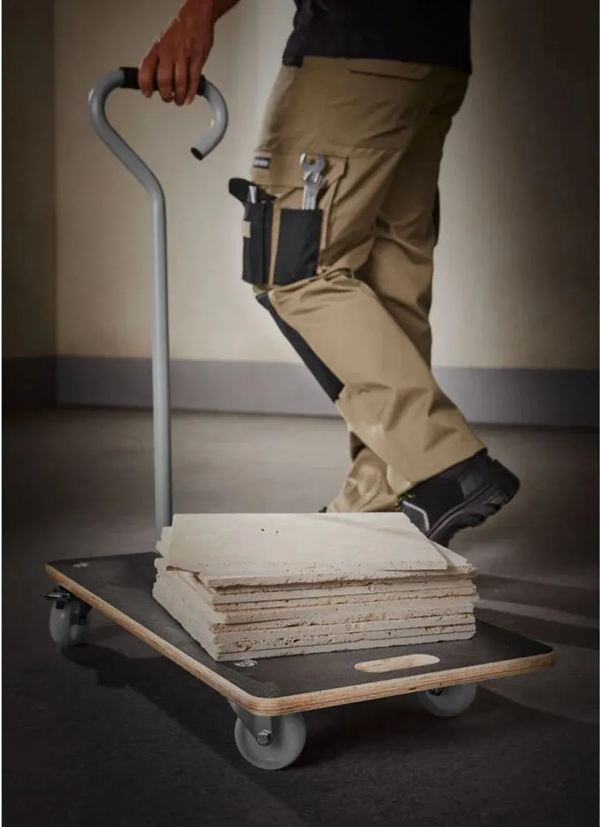 PARKSIDE Transporthulp met Trekgreep 250kg - 4 Wielen - Zwart