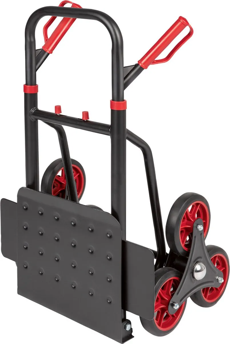 Parkside Steekwagen - Max. 150 kg - Rood/Zwart