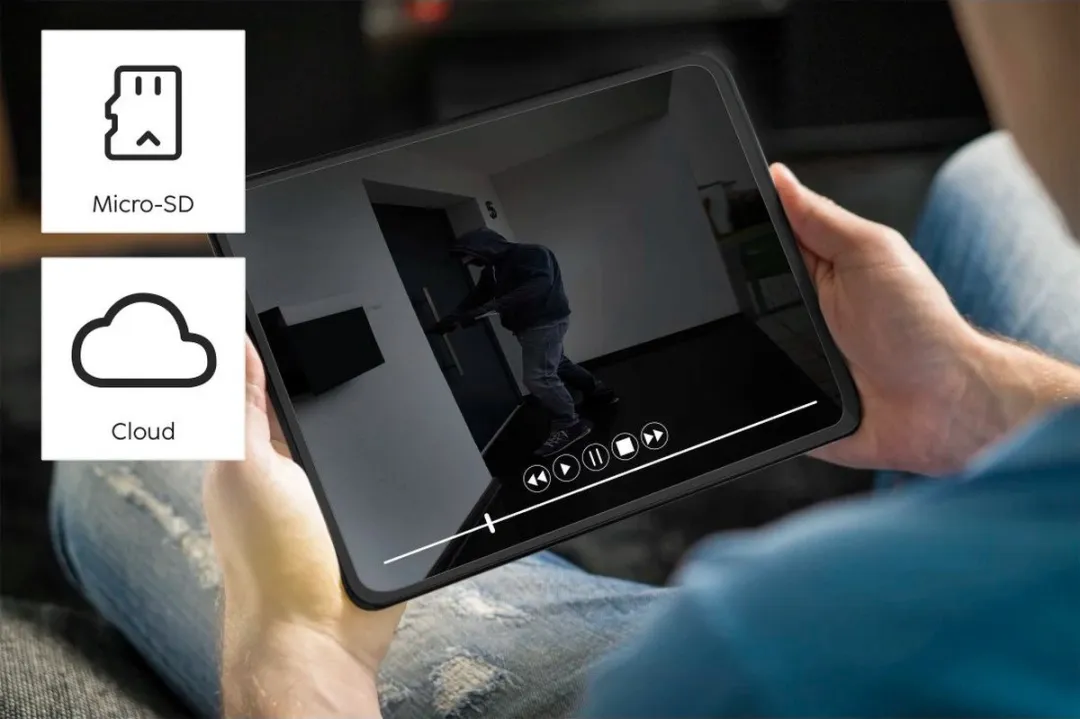 Hama Wi-Fi Bewakingscamera 00176614 - Full HD 1080p - Zwart - afbeelding 6 van 6
