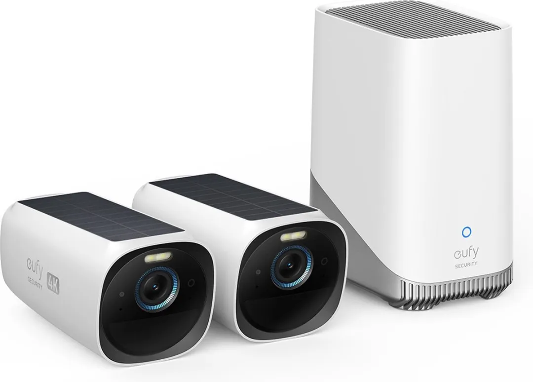 Eufy EufyCam 3 S330 Voordeelbundel - 2 Stuks + Indoor Cam C220 Wit