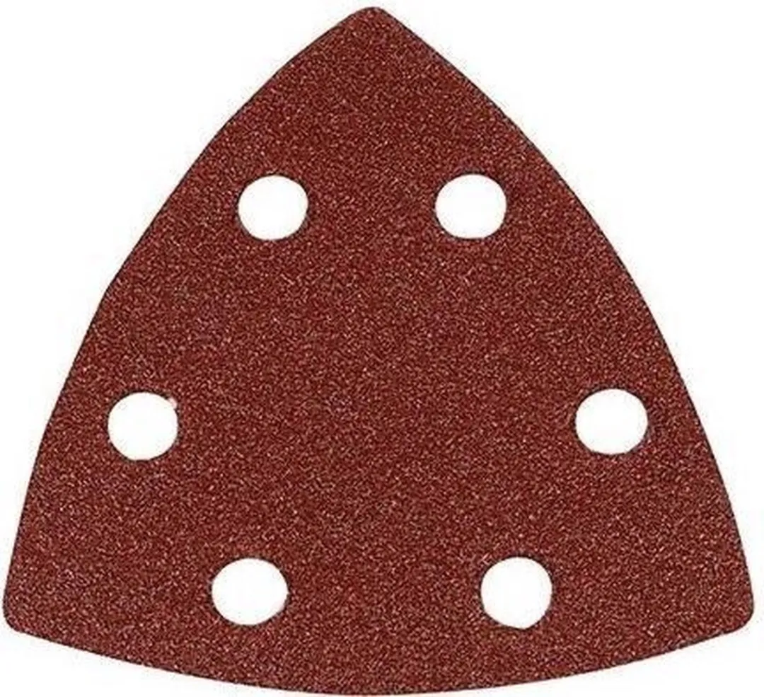 Silverline Driehoekige Klittenband Schuurvellen 90mm - Korrel 120 - 10 Stuks