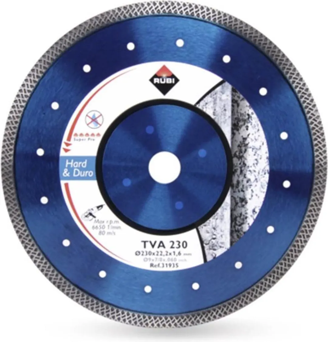 Rubi Diamantschijf 180mm TVA Turbot Viper 22,2mm