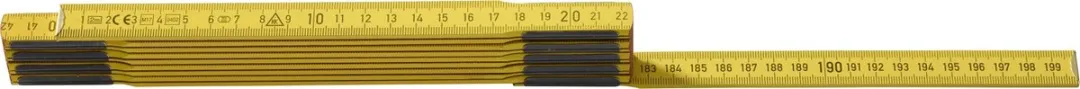 Hultafors P606G DU Duimstok Hout Geel 2m - afbeelding 3 van 6
