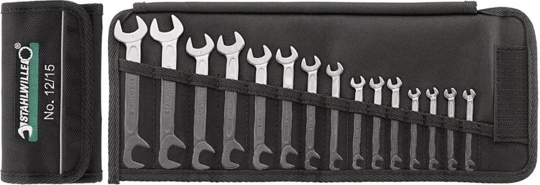 Stahlwille 96400651 Dubbele Steeksleutelset 15-delig 3,2-14mm - afbeelding 6 van 6