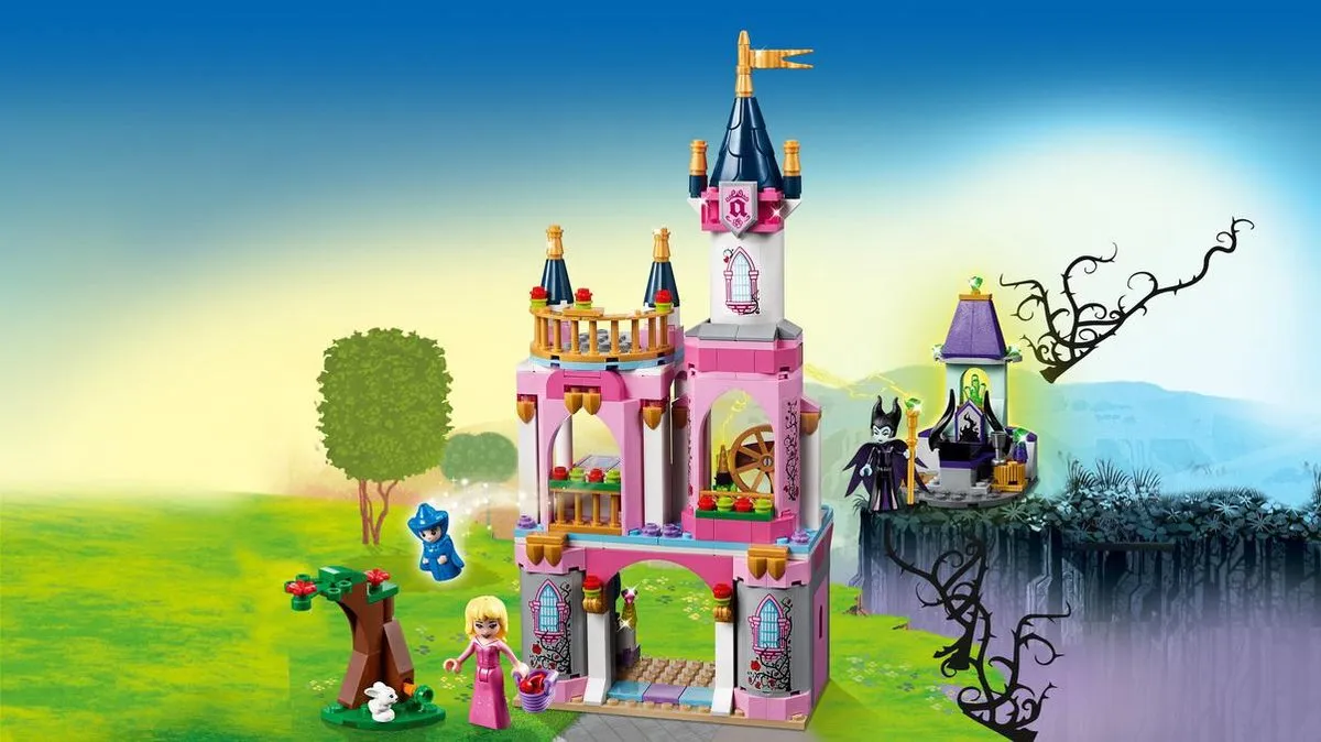 LEGO Disney Princess Doornroosje Sprookjeskasteel 41152 - 322 Stukken - afbeelding 3 van 6