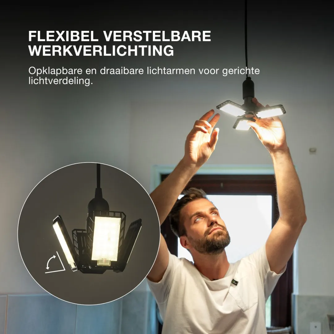 Osram Highbay Blade E27 60W 840 Plafondlamp - Zwart